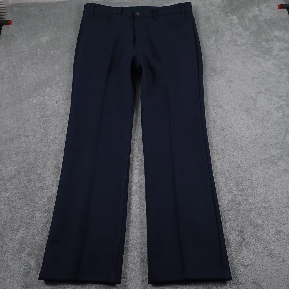 Vintage Levis Pants Mens 38x30 Blue‎ Straight Black Gold Tag Casual Preppy